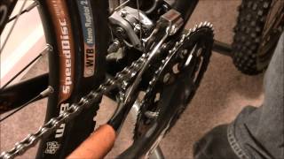 How to adjust a front derailleur [upl. by Suehtomit]