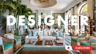 SHOWHOUSE TOUR  The Best CoastalTrends at a Palm Beach Showhouse 2023 [upl. by Ognimod666]