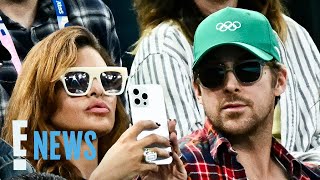 Ryan Gosling amp Eva Mendes Enjoy RARE Family Outing at 2024 Paris Olympics  E News [upl. by Dibbell]