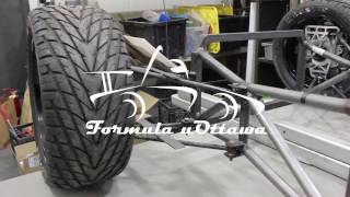 Formula uOttawa 2017  FSAE Suspension Build [upl. by Arimahs345]