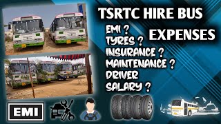 TSRTC Hire BUS Expenses [upl. by Damha]