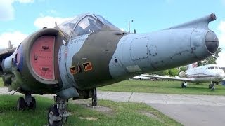 Harrier GR3 Polish Aviation Museum Kraków Lesser Poland Poland Europe [upl. by Chien]