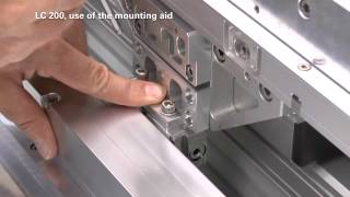 LC 200 Mounting Aid – HEIDENHAIN Linear Encoder [upl. by Redmond]