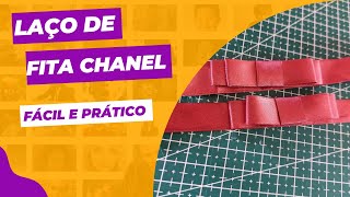 Como fazer laço Chanel duplo para convite de casamento  faça você mesmo [upl. by Macri]