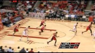 Bargnani block drive and score vs Yao Ming [upl. by Pyle]