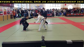 【kyushu international open jiu jitsu championship 2023】灰色帯 [upl. by Gefen]