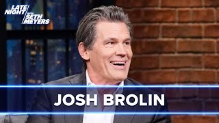 Josh Brolin on SNLs FirstEver The Californians Sketch The Goonies Longevity and Dune Part Two [upl. by Larret343]