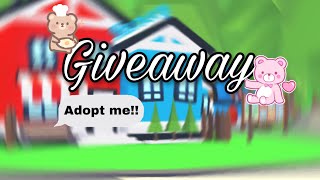 ADOPT ME GIVEAWAY [upl. by Hesketh614]