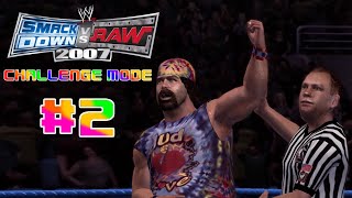 WWE SmackDown vs Raw 2007 Challenge Mode Legend Challenges Part 2 [upl. by Gefell980]