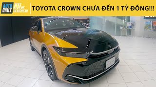 Toyota Crown Crossover 2024 chưa đến 1 tỷ mà quá đẹp Autodailyvn [upl. by Nylrak197]