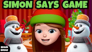 Elf Simon Says Game  Christmas Brain Break  Winter Just Dance  GoNoodle Inspire [upl. by Deron50]