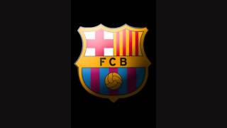 FC BARCELONA El Cant Del Barça LyricsLletresLetras HymnHimneHimno [upl. by Paulson109]