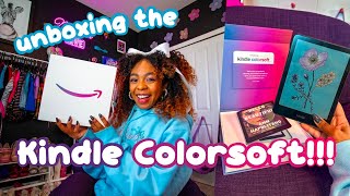 lets unbox the KINDLE COLORSOFT OMG New Amazon Kindle Unboxing [upl. by Cassy]