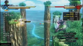 Xenoverse 2 DLC 18 THIS MOVE IS FUN DRAGON SPARK COMBOS [upl. by Ailev]