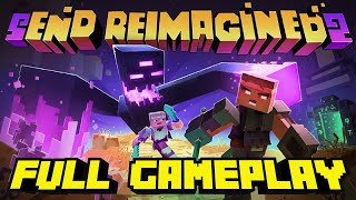 Minecraft End Reimagined Full Gameplay Walktrough  Minecraft Marketplace Mod PC PS4 Mobile [upl. by Goran203]