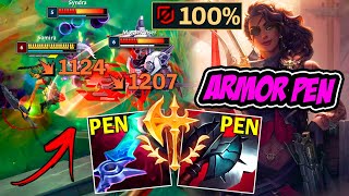 SAMIRA BUILD ANTI TANK 100 DE PENETRAÇÃO DE ARMADURA   LEAGUE OF LEGENDS [upl. by Cod]