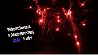 das Be Feuerwerk Schaufenster Eröffnung  Weihnachtliches Musikfeuerwerk [upl. by Marna265]