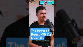 The Power of Breast Milk for Immunity shorts health TheRanveerShowHindi [upl. by Corry]