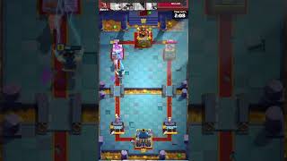 Opponent stunted clashroyale gaming games supercell [upl. by Makell]