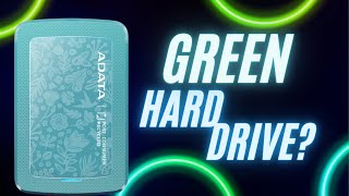 ADATA Goes ECO  ADATA HC300 ECO External Hard Drive  Unboxing Testing and Review [upl. by Humph]