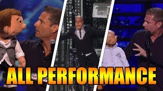 Paul Zerdin Ventriloquist Americas Got Talent 2015 All Performances｜GTF [upl. by Chiou]