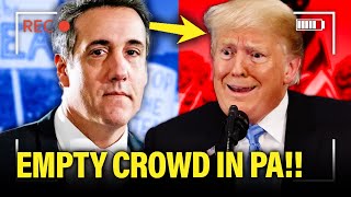 Trump SPIRALS In PA As Crowd LEAVES DURING Speech [upl. by Odnuges]