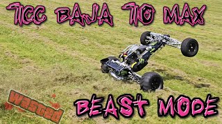 OH WOW HE BREAKS THE MONSTER 71cc BAJA NOT ANOTHER ONE [upl. by Zetrom]