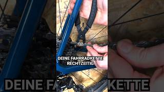 Fahrradkette regelmäßig wechseln fahrradfahren cycling fahrradkette [upl. by Perri]