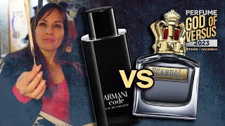 Armani Code eau de toilette VS JPG Scandal [upl. by Ellinger953]