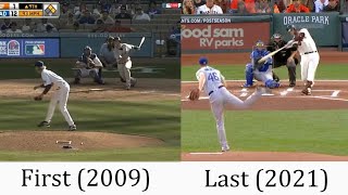 Buster Posey first and last career hit [upl. by Torrence]