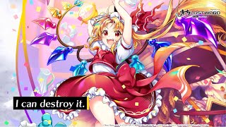 Touhou LostWord  Flandre Scarlet『Im Alright』 [upl. by Hovey]