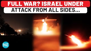 Full War Beginning Panic In Israel As It Faces Attack From Multiple Sides  IDF  Hezbollah  Iran [upl. by Nivrad6]