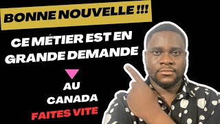 CE MÉTIER EST EN GRANDE DEMANDE AU CANADA  FAITES VITE AVANT QU’IL SOIT PLEINS [upl. by Howland]