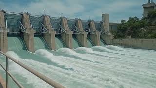 Tarbela Dam Spillways Operation 2024 today  Dam water relief [upl. by Ilram]