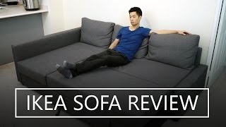 IKEA FRIHETEN Sofa Bed Review [upl. by Muhcon4]