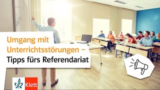 Umgang mit Unterrichtsstörungen – Tipps fürs Referendariat [upl. by Yecac]