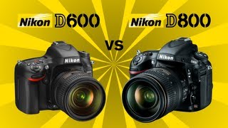 Nikon D600 v Nikon D800 [upl. by Cassandre]