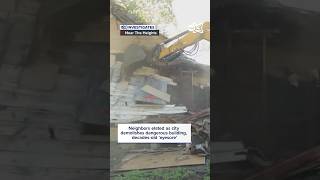 13 Investigates Neighbors elated as city demolishes dangerous building decadesold eyesore [upl. by Hareehat]