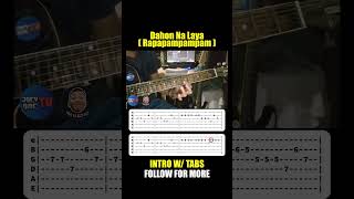 herbal na utan  Dahon Na Laya  Rapapampampam  intro w tabs tutorial foryoupageシ fypシ゚ shorts [upl. by Ambert]