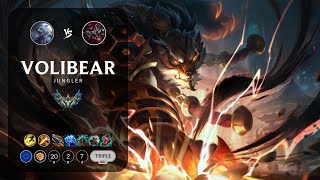 Volibear Jungle vs Shaco  EUW Challenger Patch 145 [upl. by Karee712]