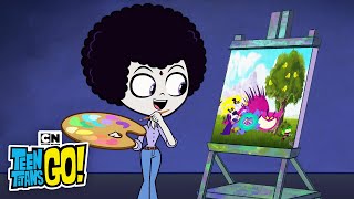 The Titans Get Artsy  Teen Titans Go  Cartoon Network [upl. by Namyac]