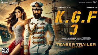 KGF Chapter 3  Trailer 2024  Rocking Star Yash Sanjay Dutt  Prashant Neel  Hombale Films [upl. by Devonna]