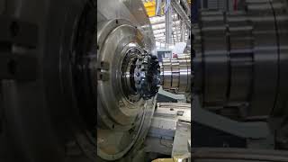 Machining of curvic coupling on TMTW Machine [upl. by Brnaby596]