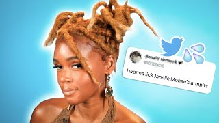 Janelle Monáe Reads Thirst Tweets [upl. by Aihsas878]