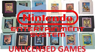 Over 50 Unlicensed Nintendo NES Games In Under 30 Minutes [upl. by Iduj]