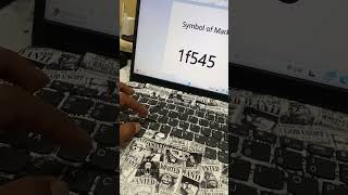 Marks chapter symbol symbols shortcutkeys shortcut computertrick [upl. by Mae]
