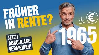 Geheimtipp für alle die 1965 geboren sind So kommen Sie viel früher in die Rente [upl. by Bocaj]