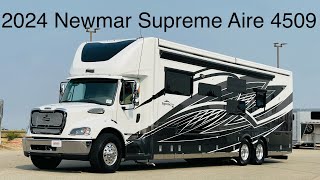 2024 Newmar Supreme Aire 4509 [upl. by Nymzaj]