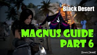 Black Desert Magnus Guide Part 6 Puzzles 1618 Drieghan Bird Scarlet Thread Library [upl. by Dugaid]