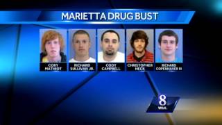 Teens adults involved in Marietta drug bust [upl. by Olfe483]